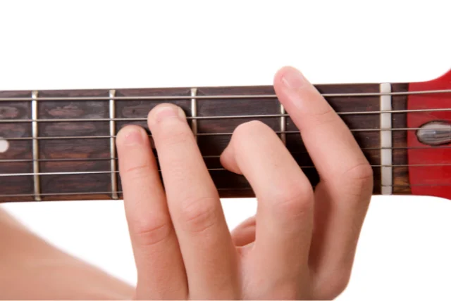 Learning to play barre chords